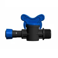 Atașament de conexiune pentru irigare plată de calitate Mini supapă inelată cu filet extern 17x3/4 50 buc